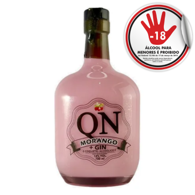 COQUETEL ALCOOLICO QN MORANGO 700ML