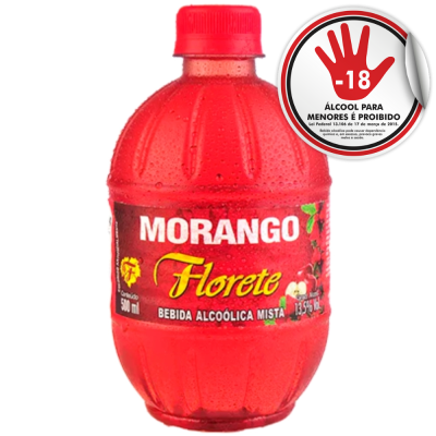 COROTE FLORETE MORANGO 500ML C/12