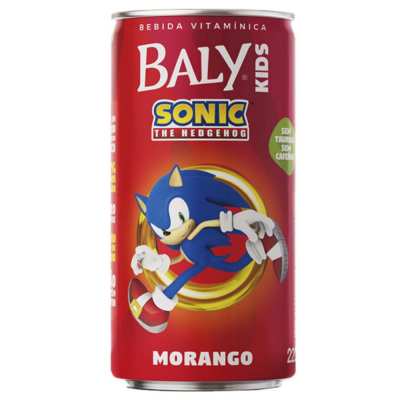 ENERGETICO BALY KIDS MORANGO 220ML C/6