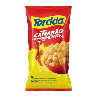 SALGADINHO TORCIDA CAMARÃO 60G