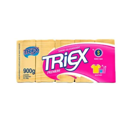 TRIEX SABAO EM BARRAS COCO 900G 
