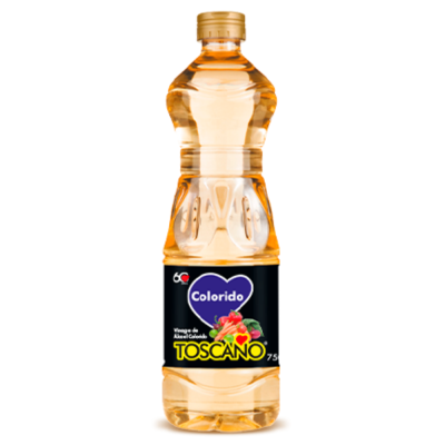 VINAGRE TOSCANO DE ALCOOL COLORIDO 750 ML CX/12