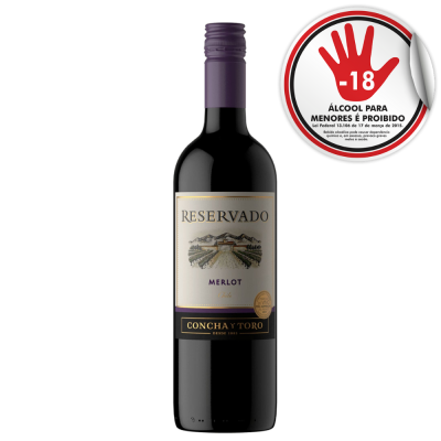 VINHO CONCHA Y TORO MERLOT 750ML - DG Distribuidora