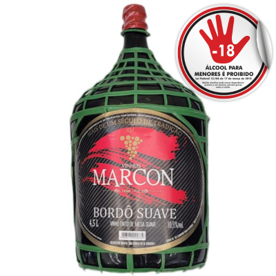 VINHO MARCON BORDO SECO 4,5LT - DG Distribuidora