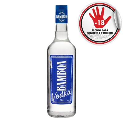 VODKA BAMBOA GARRAFA 970ML