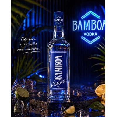 VODKA BAMBOA GARRAFA 970ML