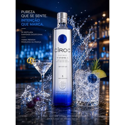 VODKA CIROC ORIGINAL 750ML - DG Distribuidora