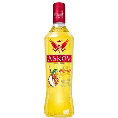 VODKA ASKOV MARACUJA  900ML - DG Distribuidora