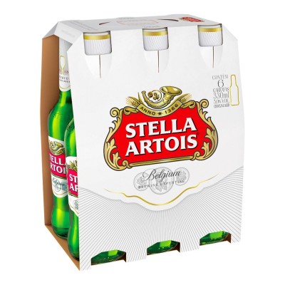 CERVEJA STELLA ARTOIS LN 330ML C/06