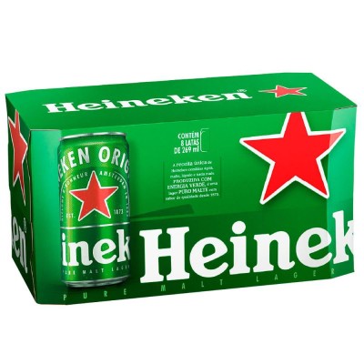 CERVEJA HEINEKEN 269 CX8 - DG Distribuidora
