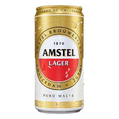 CERVEJA AMSTEL PURO MALTE 269ML CX12 - DG Distribuidora