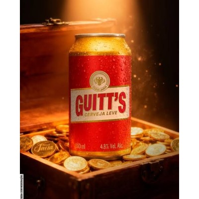 CERVEJA GUITT'S 350ML CX12 - DG Distribuidora