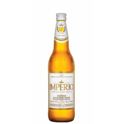 CERVEJA IMPERIO PILSEN 600 ML CX 24 - DG Distribuidora