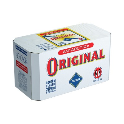 CERVEJA ORIGINAL 269 ML CX8 - DG Distribuidora