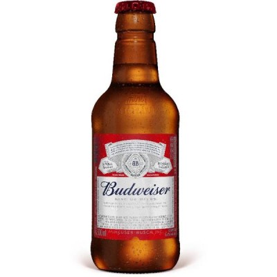 CERVEJA BUDWEISER 300ML RETOR  CX24 - DG Distribuidora