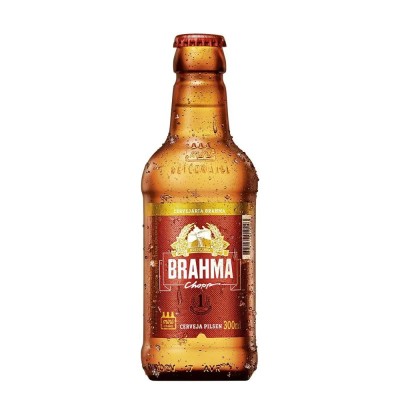 CERVEJA BRAHMA 300ML RETOR CX24 - DG Distribuidora