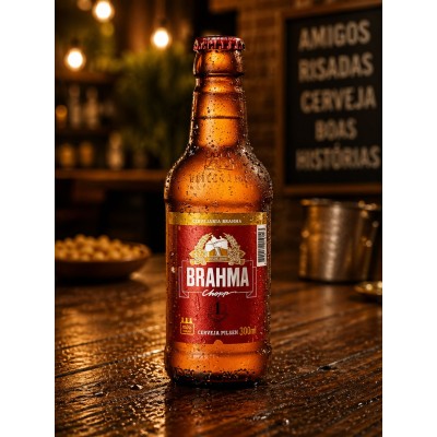 CERVEJA BRAHMA 300ML RETOR CX24 - DG Distribuidora