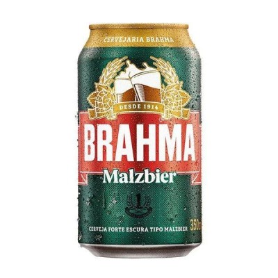 CERVEJA BRAHMA MALZIBIER 350ML C/12 - DG Distribuidora
